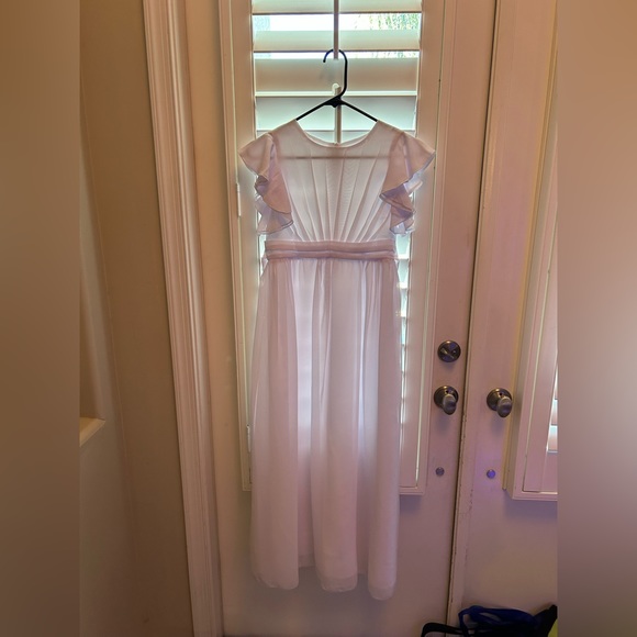 Large size 12 girls white dress worn once - Picture 2 of 2